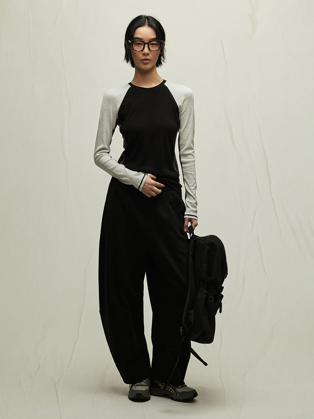 Comfortable Baggy Low-Rise Cotton Sweatpants