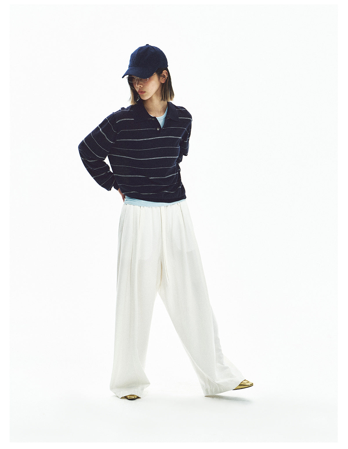 Comfortable Drape Drawstring Elastic Waist Casual Pants