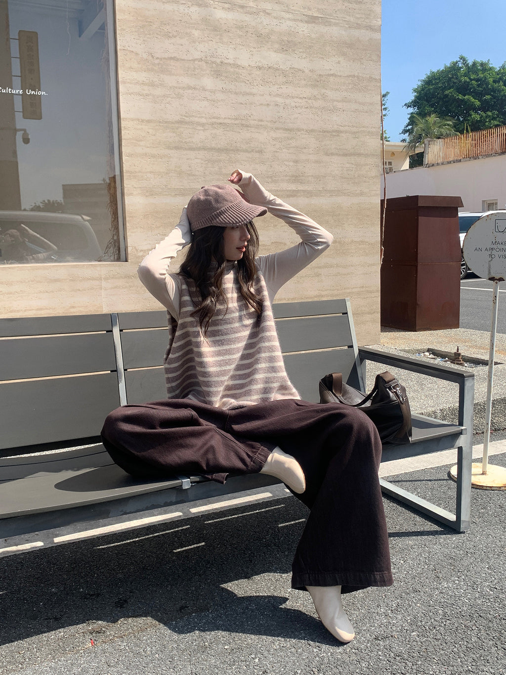 Wide-Leg Loose Long Baggy Pants