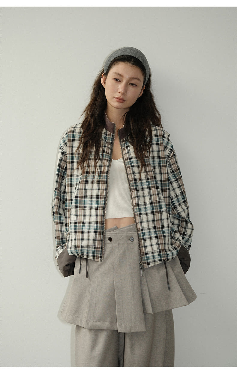 Drape Two-Piece Apron Wide Leg Suit Pants