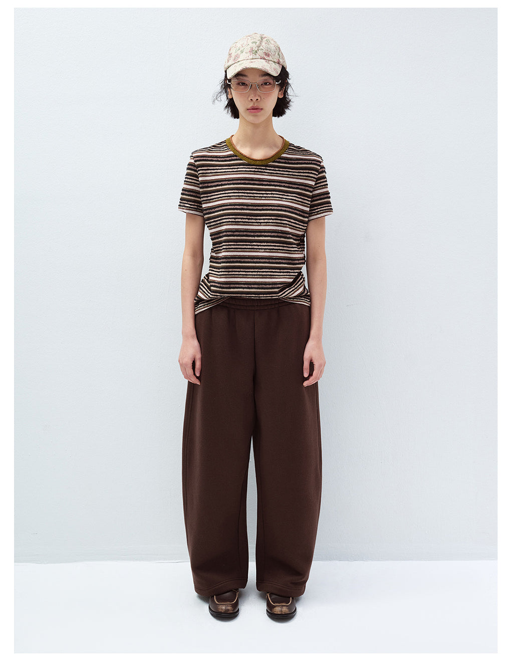 Thick Fleece Elastic Waist Sweatpants