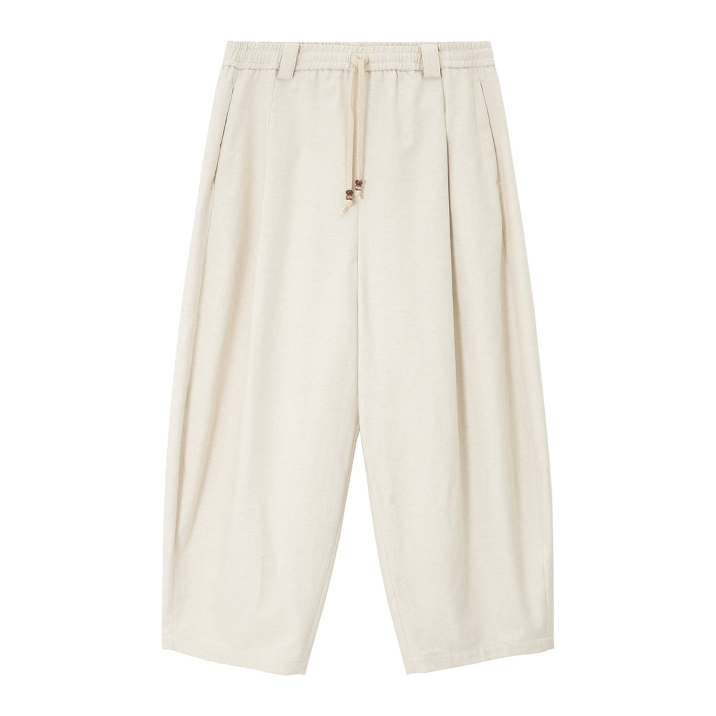Relaxed Tapered Drawstring Pants