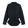 Oversized Cotton Button-Up Shirt
