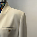 Premium Stand-up Collar Mid-Length Lace-Up Blazer
