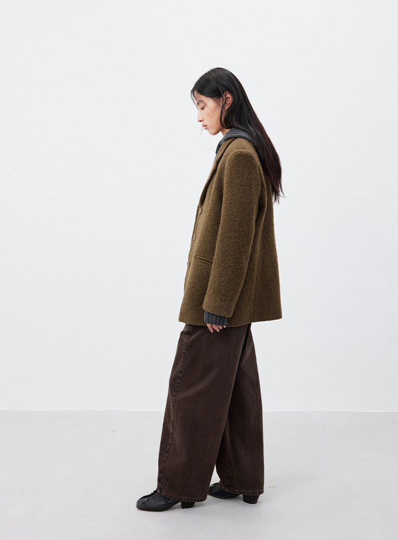 Relaxed Straight Leg Jeans