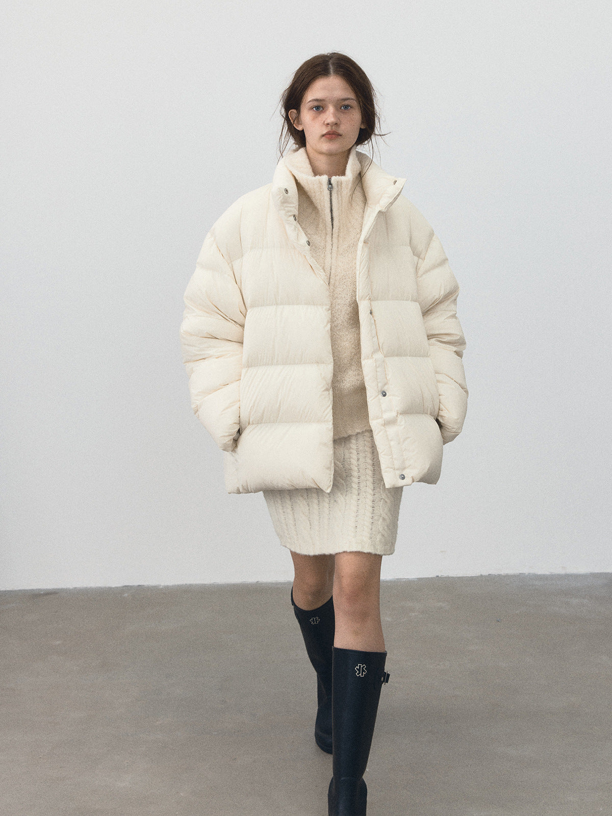 Oversized Light Puffer Jacket