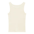 Round Neck Soft Textured Wool Tank Top