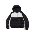 Retro Sports Contrast Duck Down Jacket