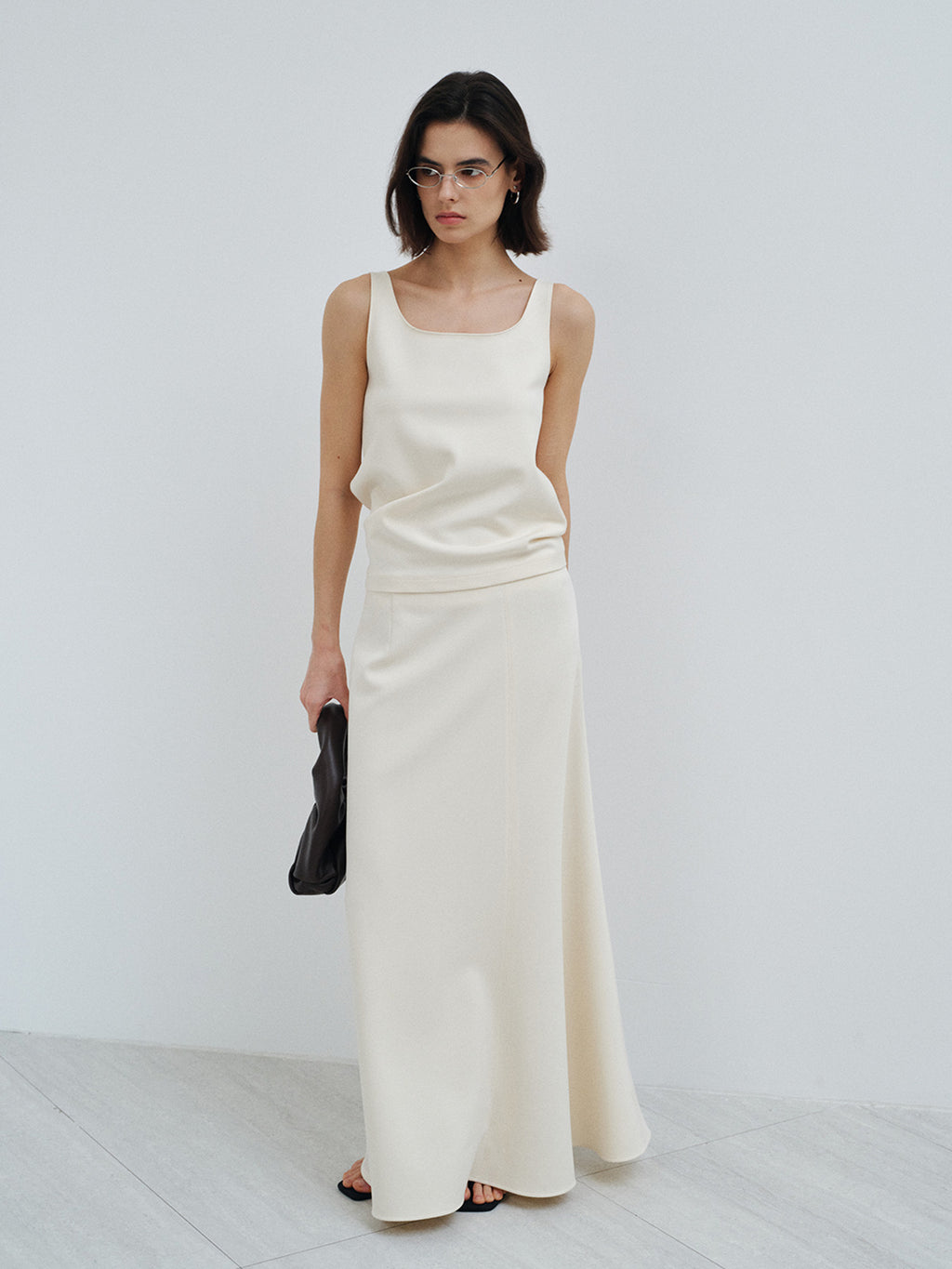 Soft and Breathable Modal Square Neck Tank Top