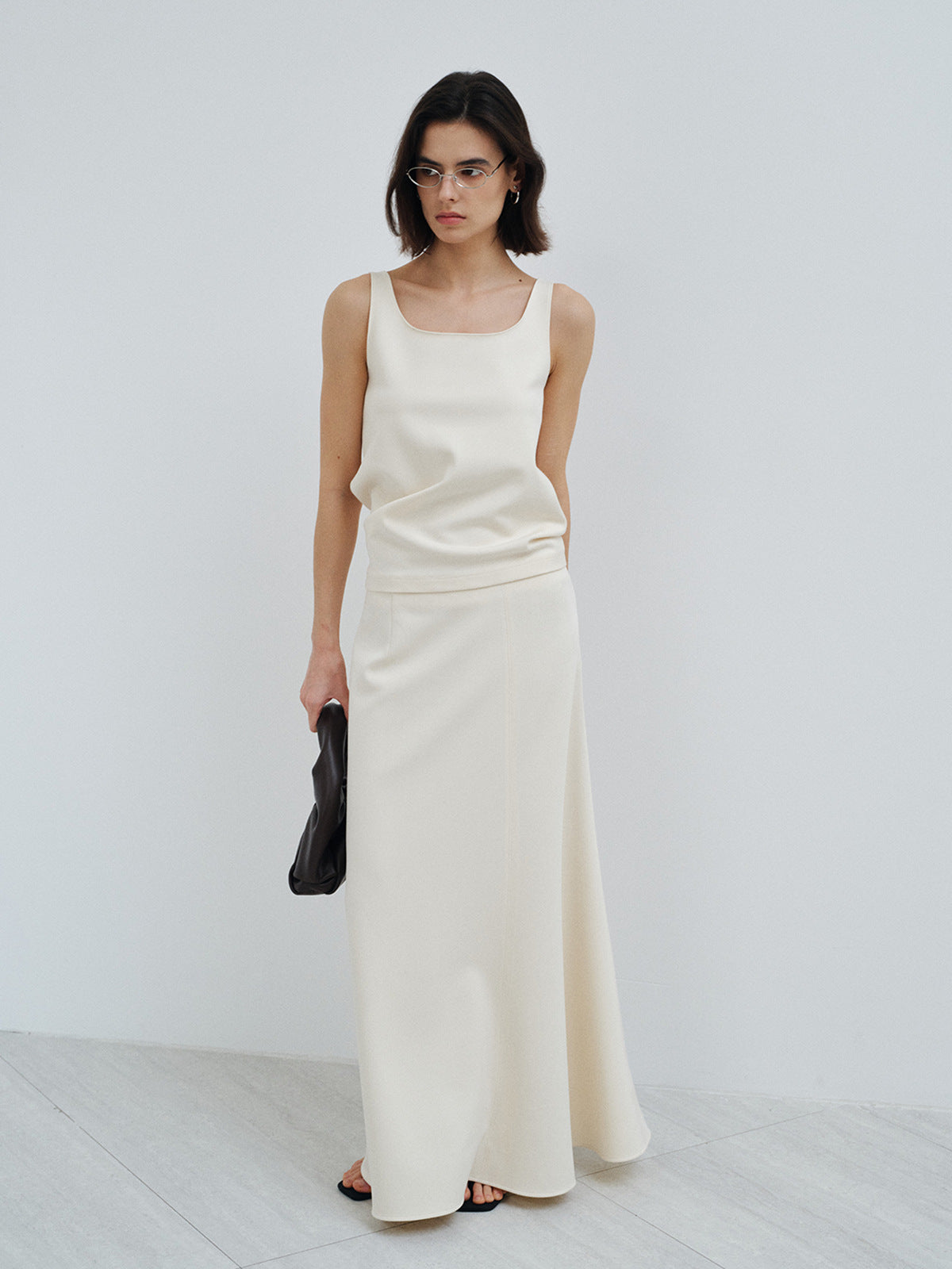 Soft and Breathable Modal Square Neck Tank Top