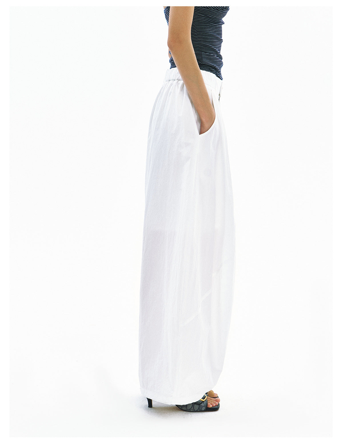 Super Baggy High-Waisted Parachute Pants