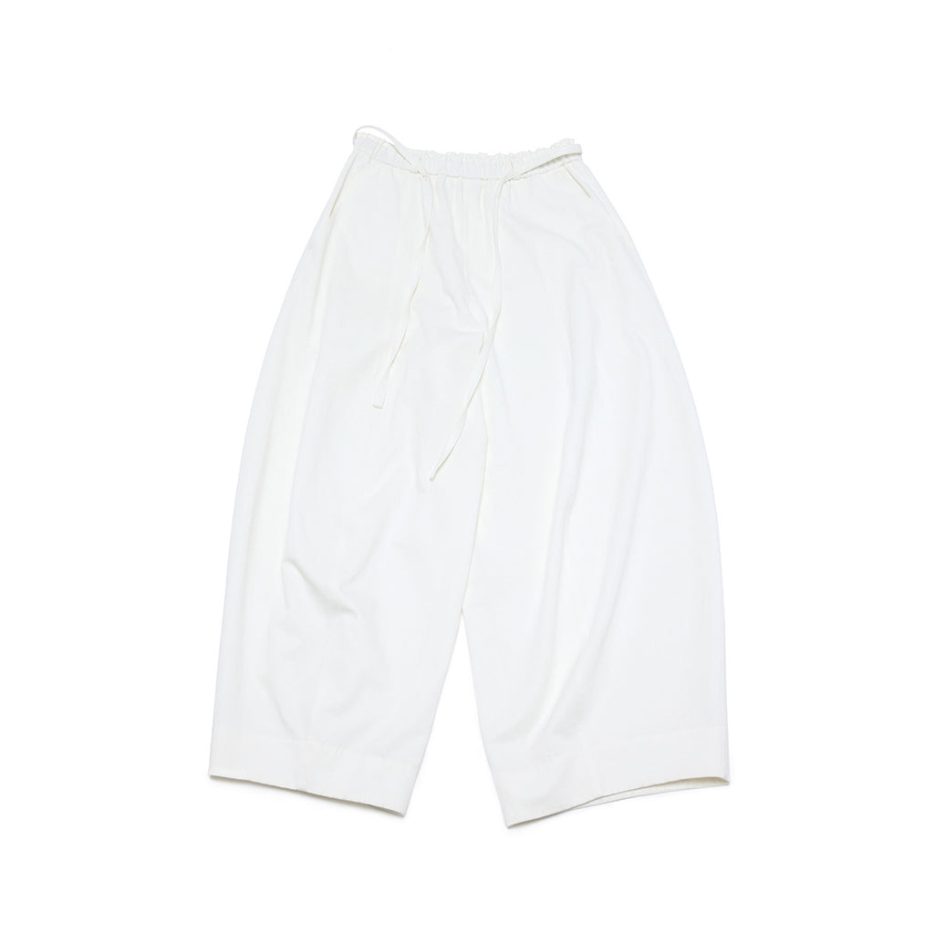 High-Waist Tie Relaxed Lantern Pants