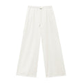 Cotton Elastic Waist Light Sports Style Pants