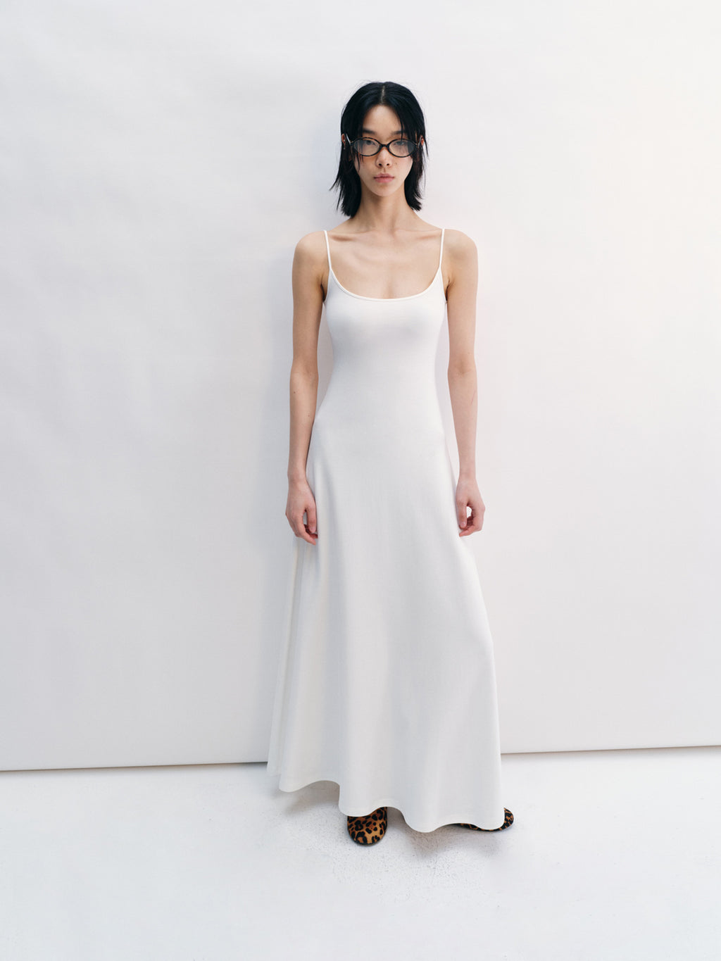 Casual Square Neck Cami Dress