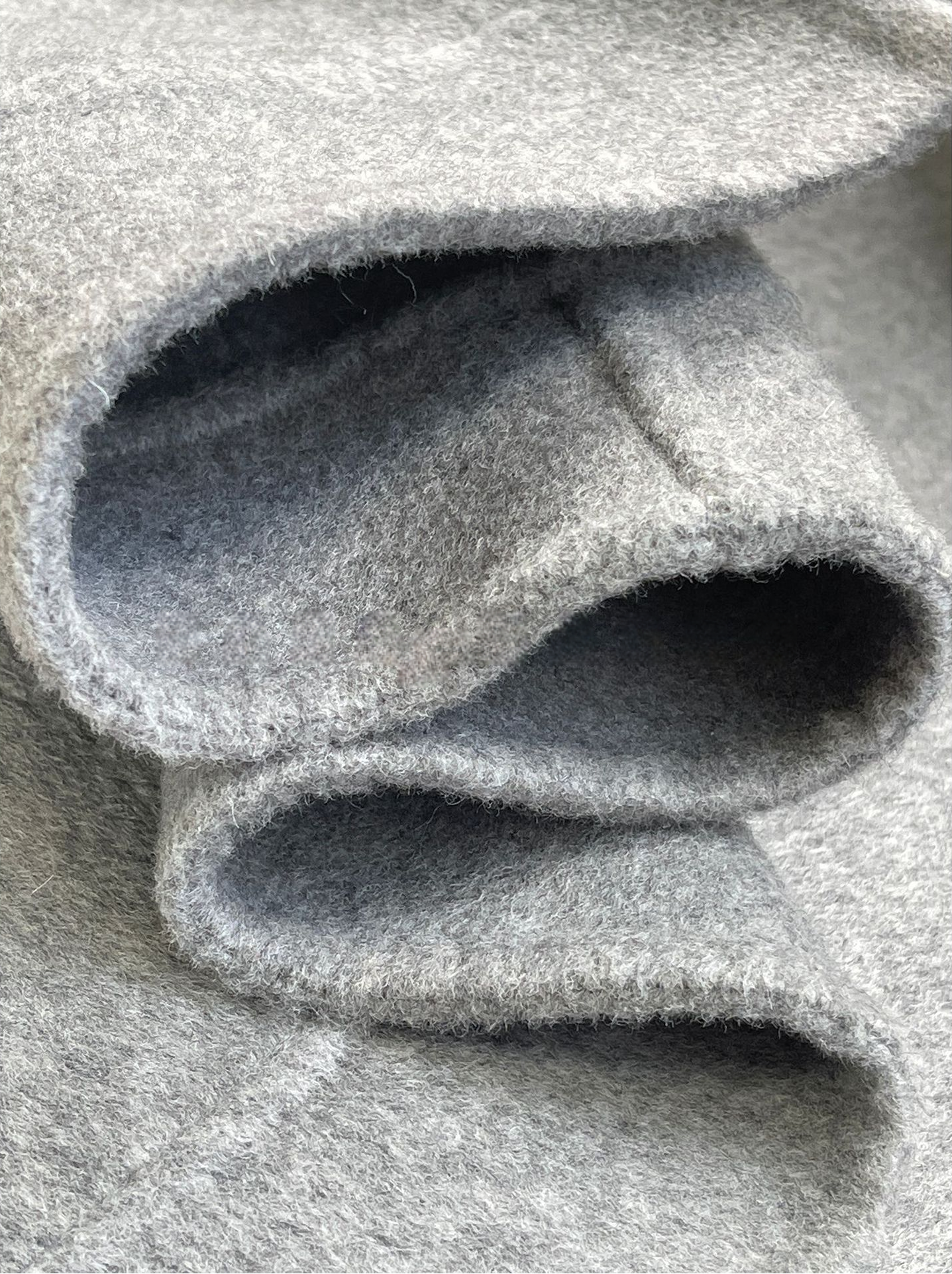 Ffluffy And Soft Wool Cashmere Double-sided Coat