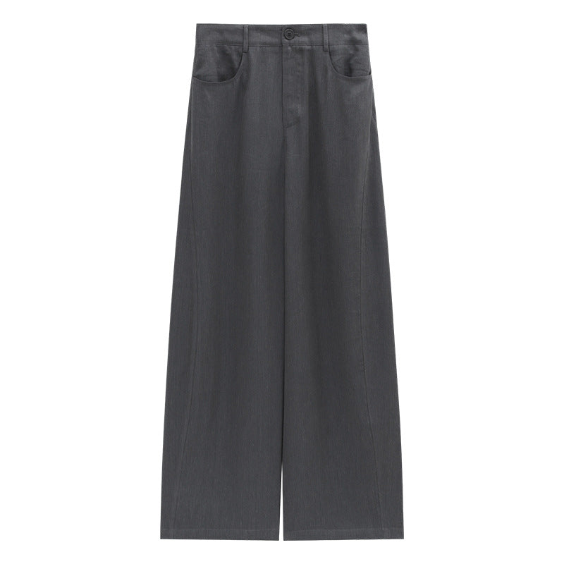 Linen Straight Leg Long Pants