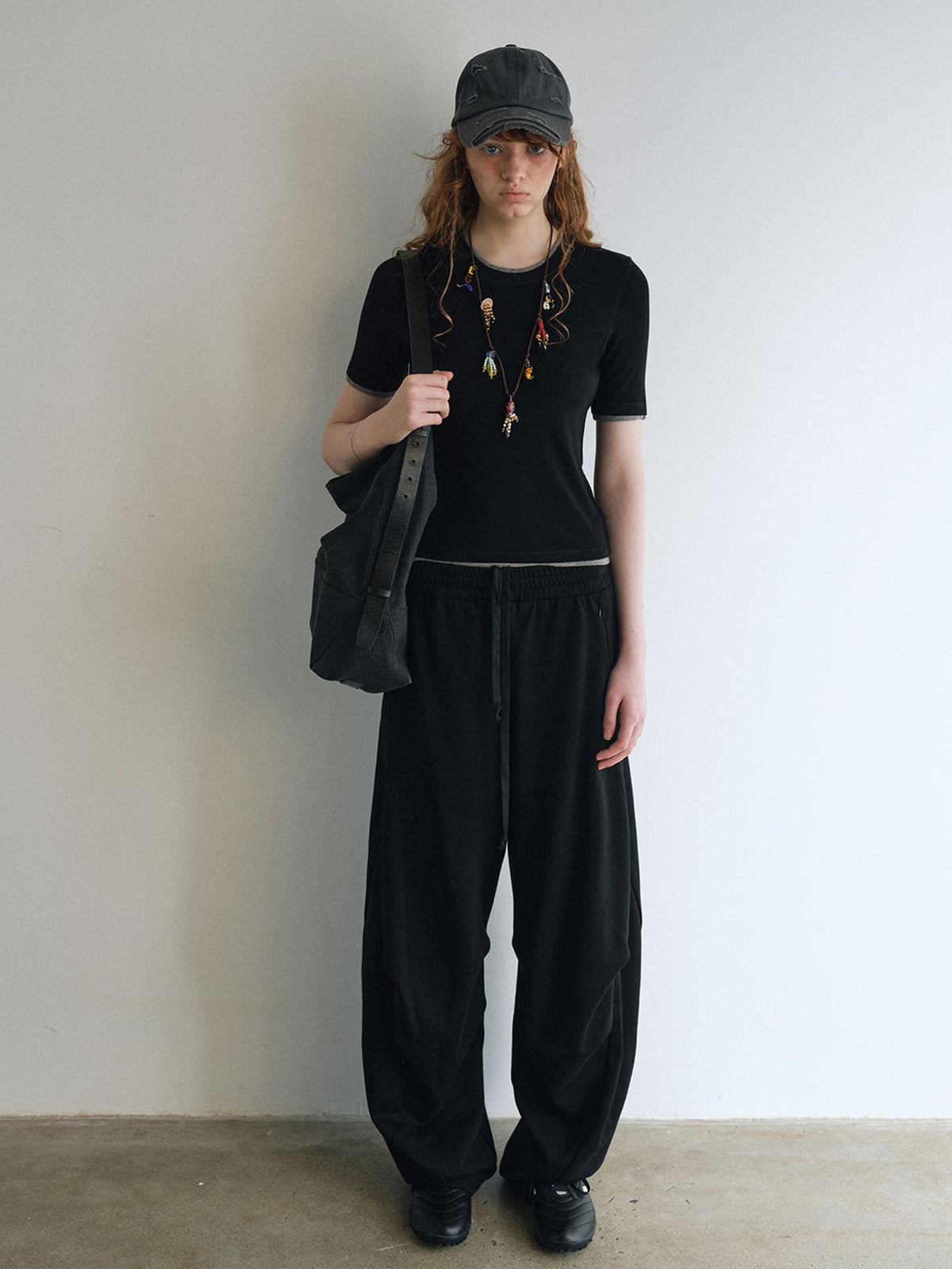 Drawstrings Low-Waist Casual Sweatpants