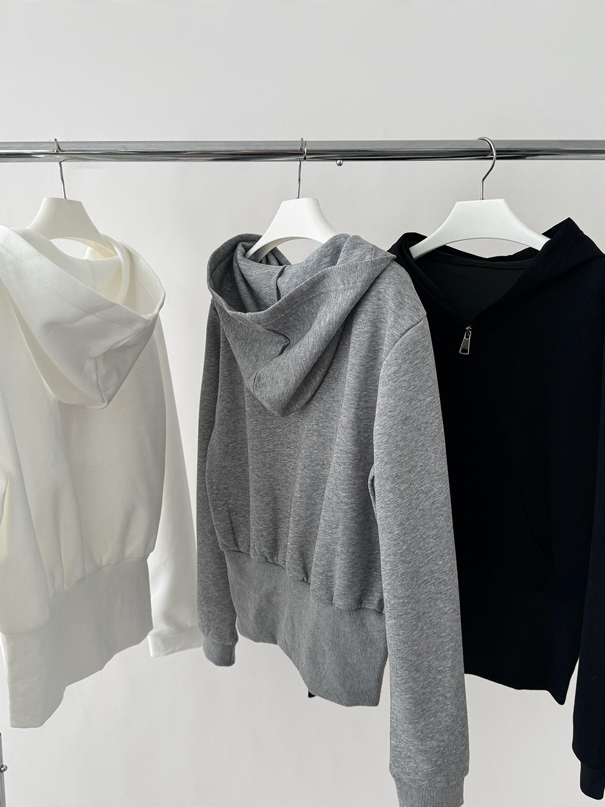 Soft Fleece Zip-Up Hoodie