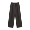 Soft Wool-Blend Wide-Leg Trousers