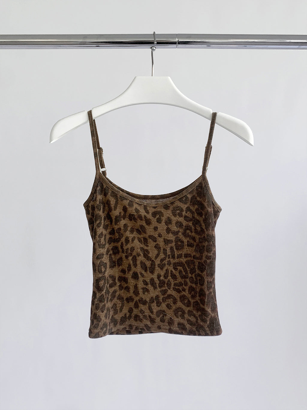 Leopard Print Camisole Crop Top