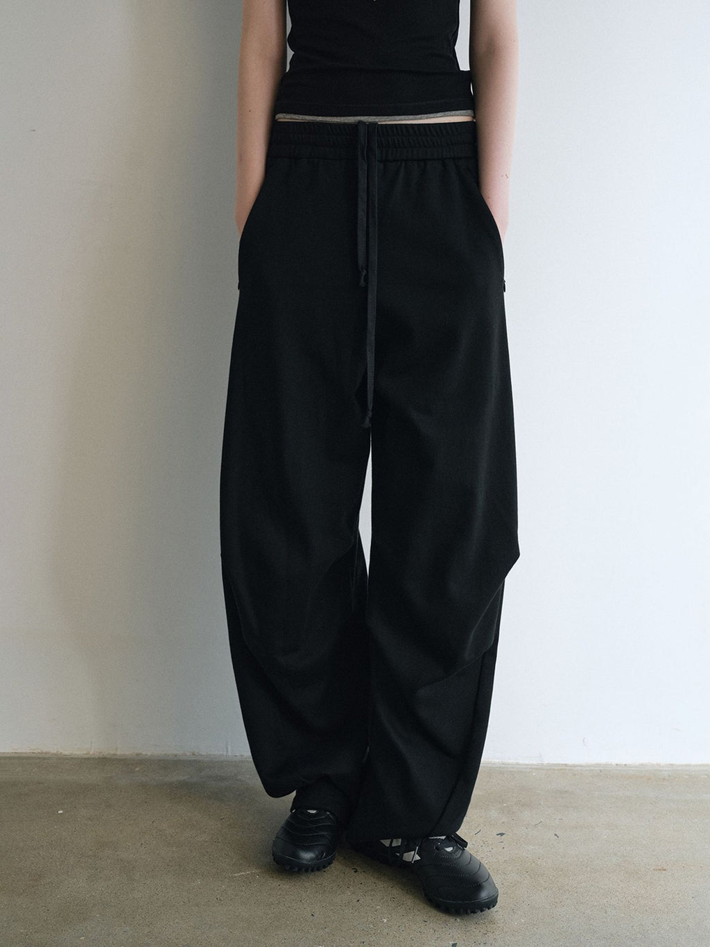 Drawstrings Low-Waist Casual Sweatpants