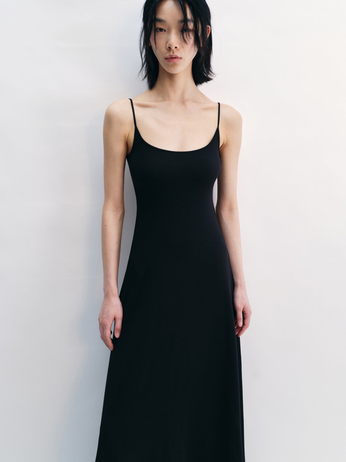 Casual Square Neck Cami Dress