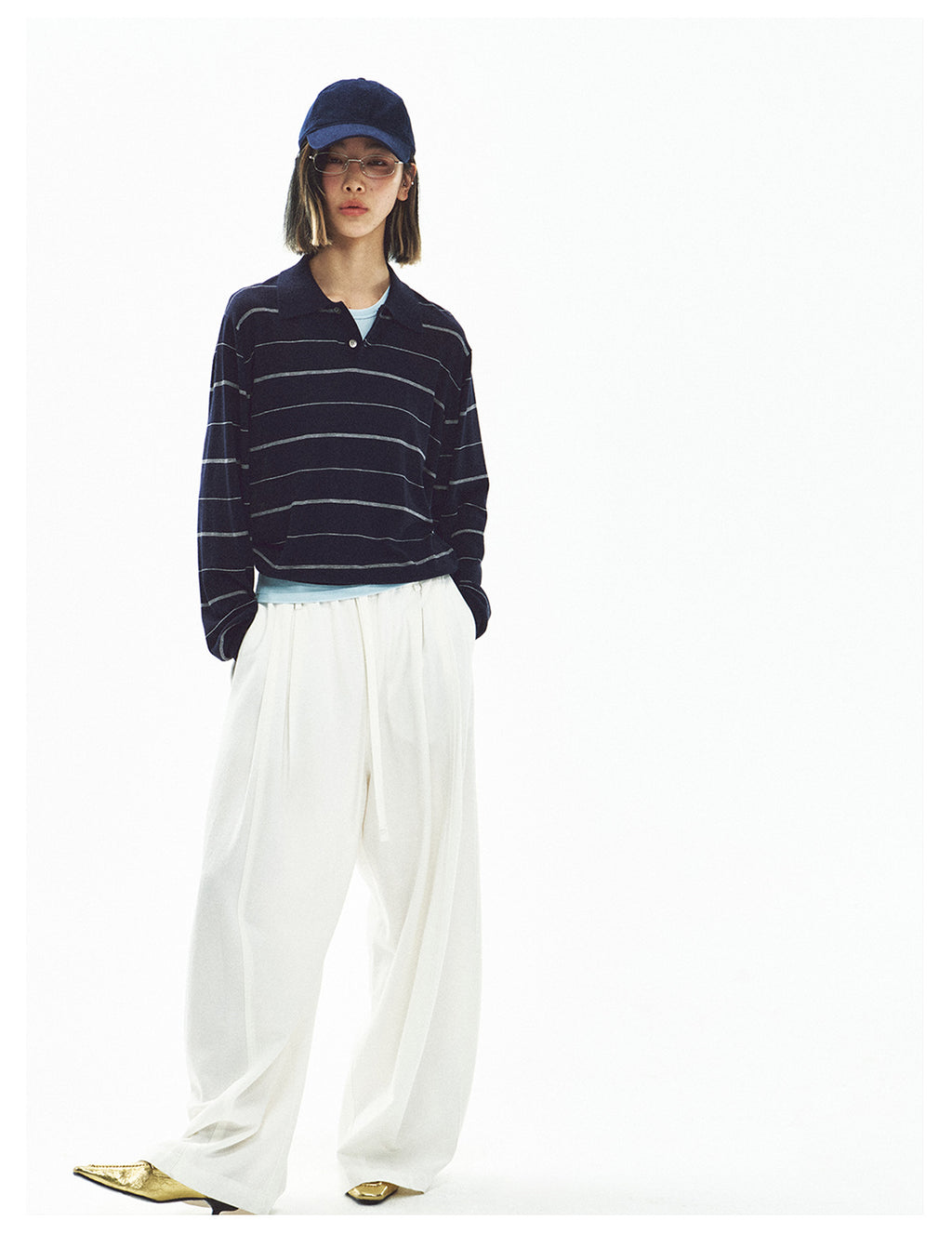 Comfortable Drape Drawstring Elastic Waist Casual Pants