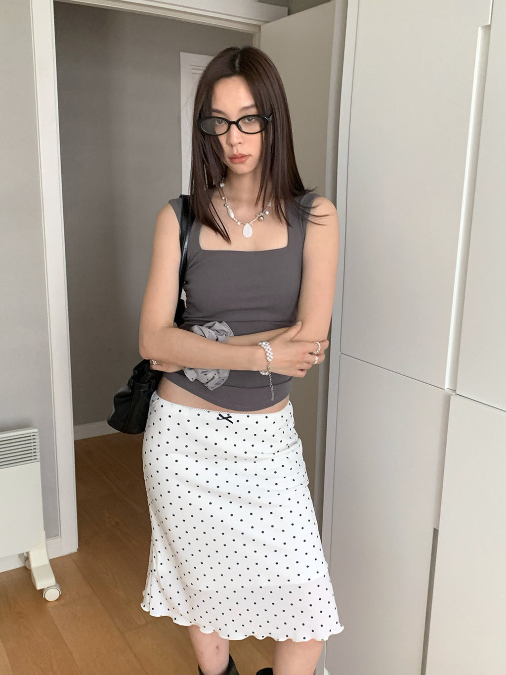 Square Neck Sleeveless Cami Top