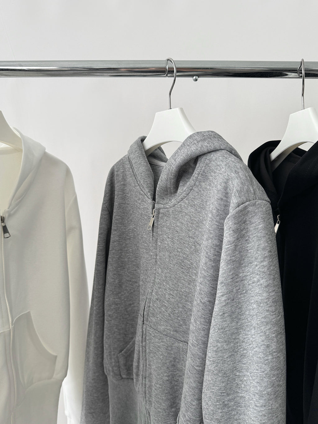 Soft Fleece Zip-Up Hoodie