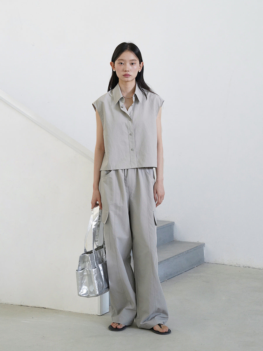 Elastic Lightweight Cargo Work Pants