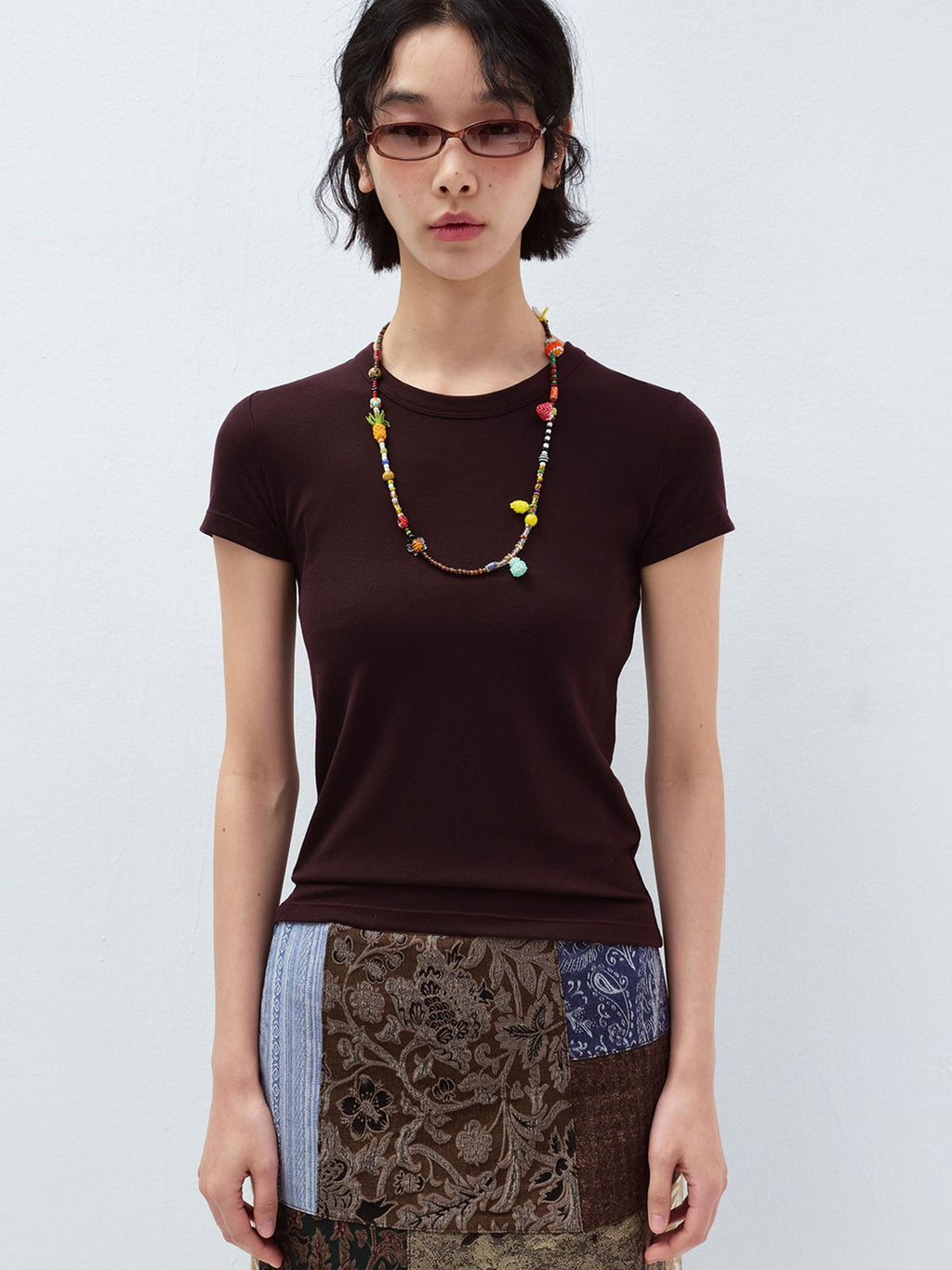 Crew Neck Slim T-shirt