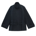 Relaxed Double-Breasted Oversized Trench Jacket