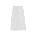 Versatile Cotton Wide-leg Pants