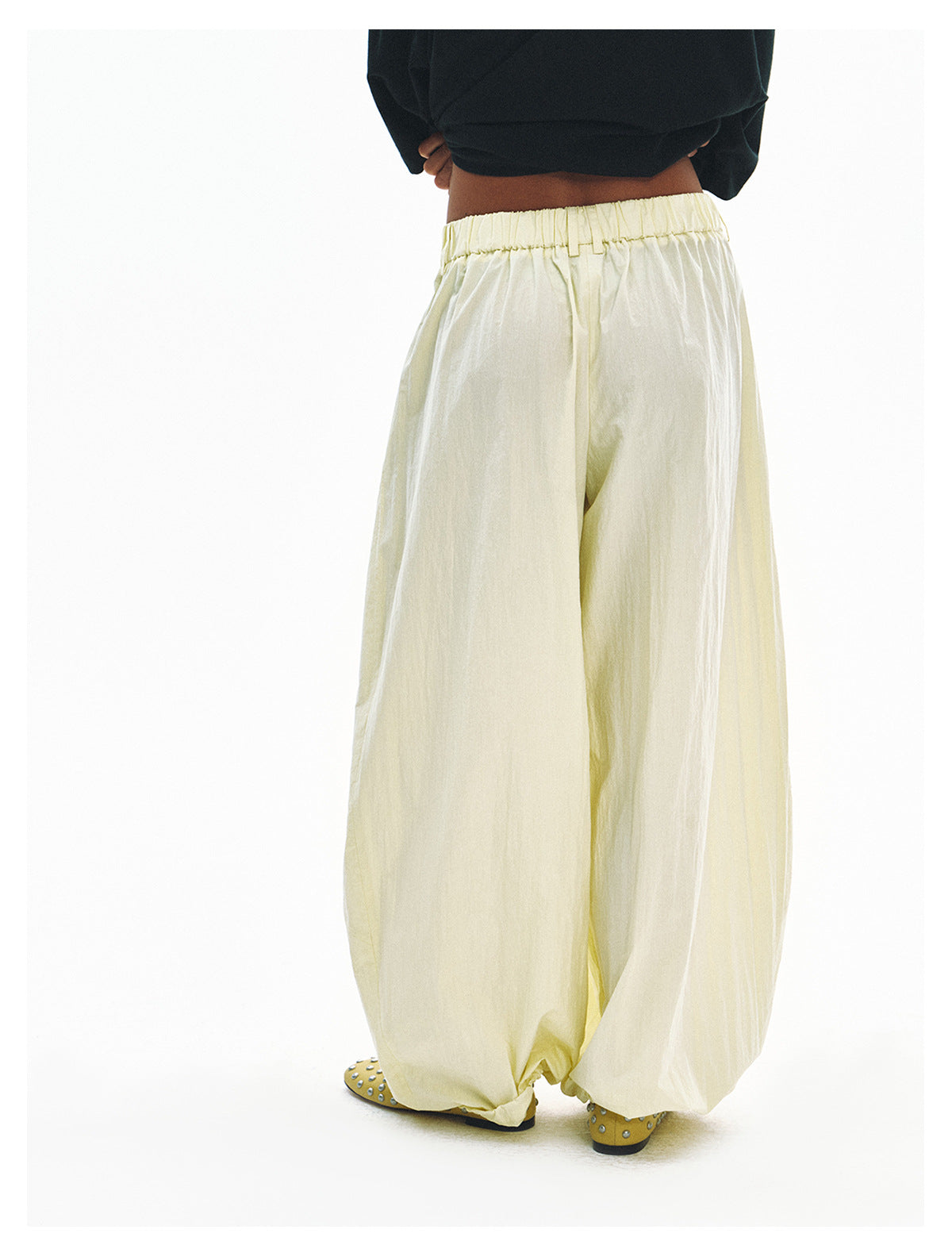 Super Baggy High-Waisted Parachute Pants