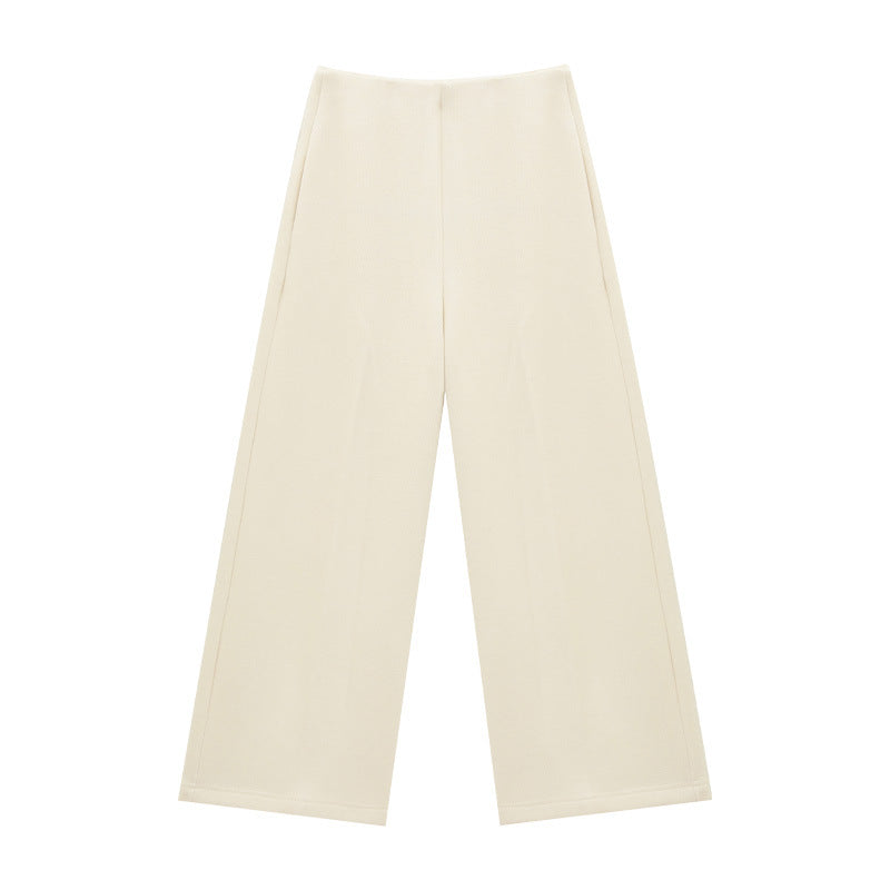 Straight-Leg Casual Sweatpants