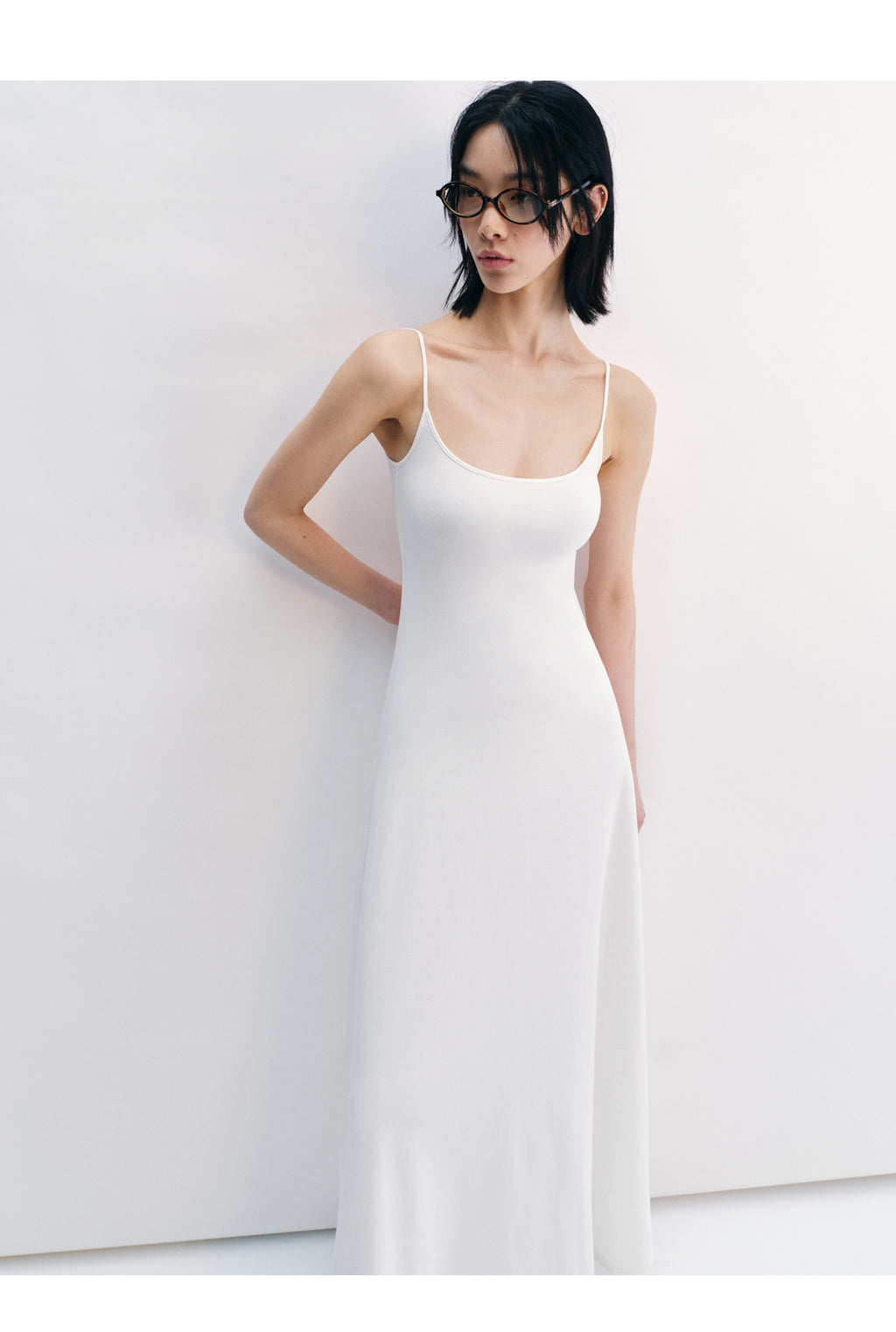 Casual Square Neck Cami Dress