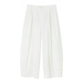 Pleated Wide-leg Baggy Pants