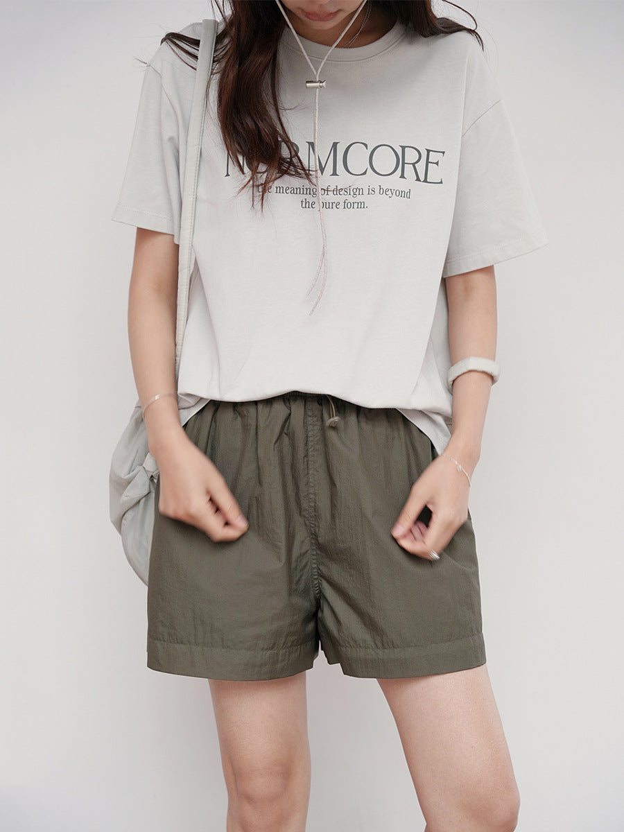 Elastic Breathable Nylon Shorts