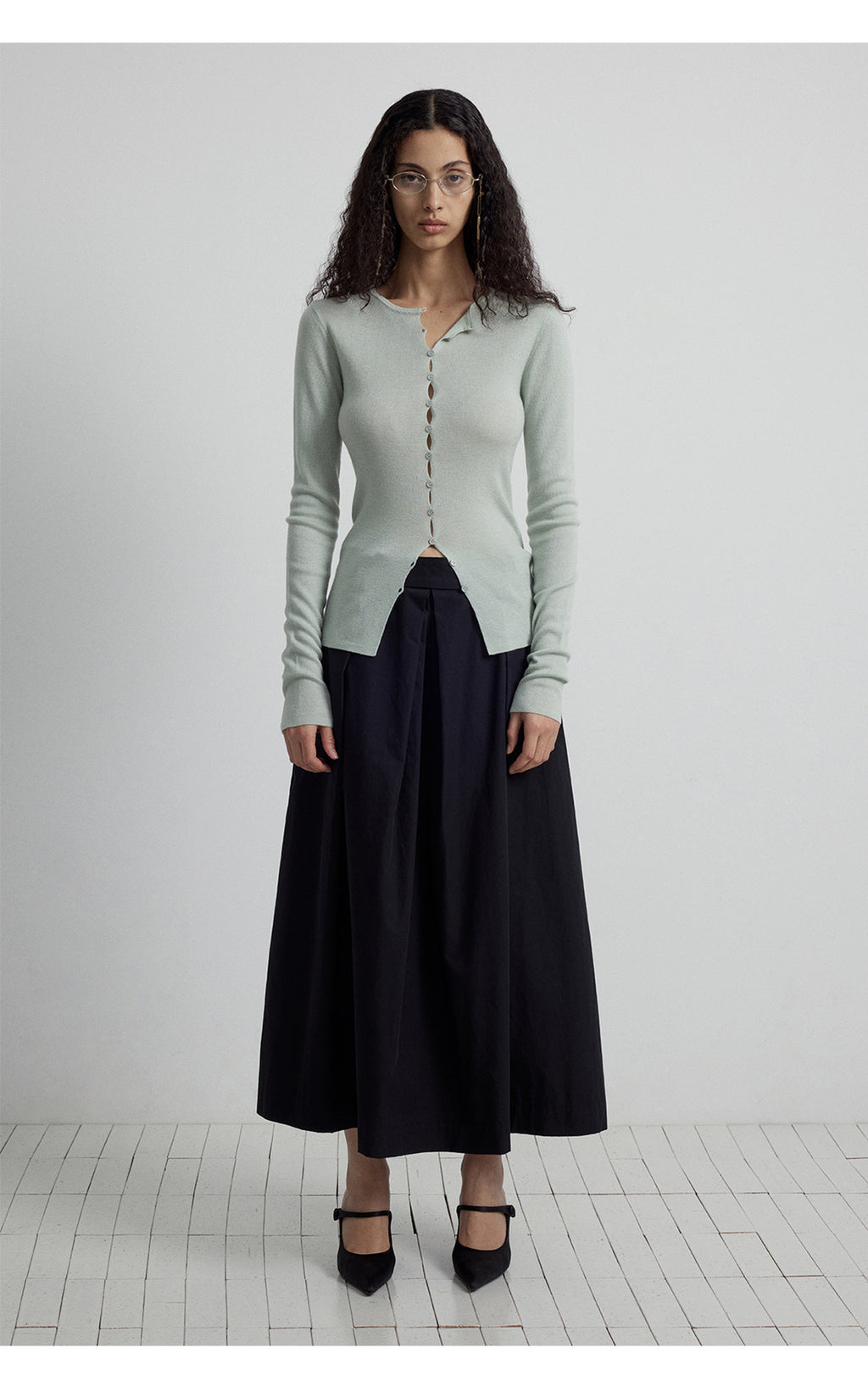 Folding Umbrella Skirt with Pockets