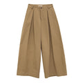 Pleated Casual Wide-leg Pants