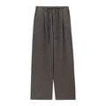 Textured Knit Wide Leg Drawstring Pants