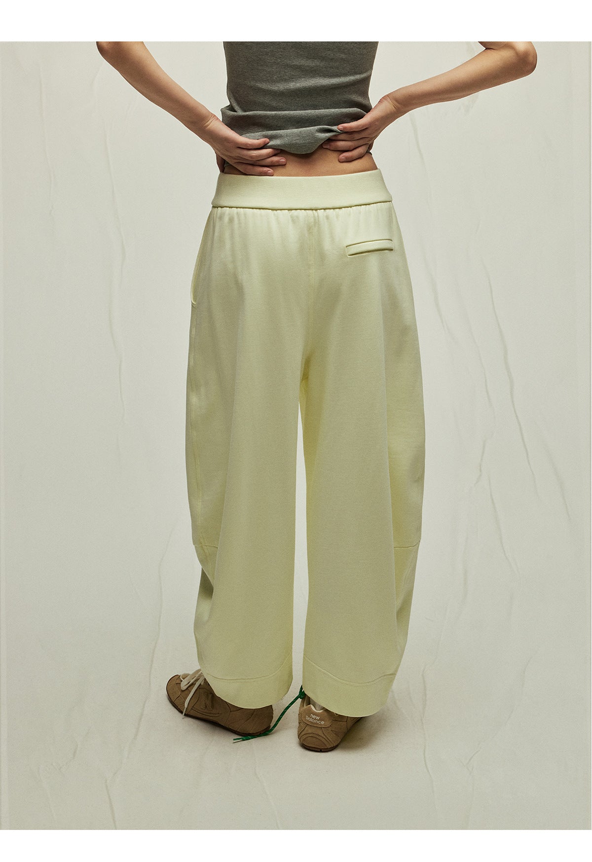 Comfortable Baggy Low-Rise Cotton Sweatpants