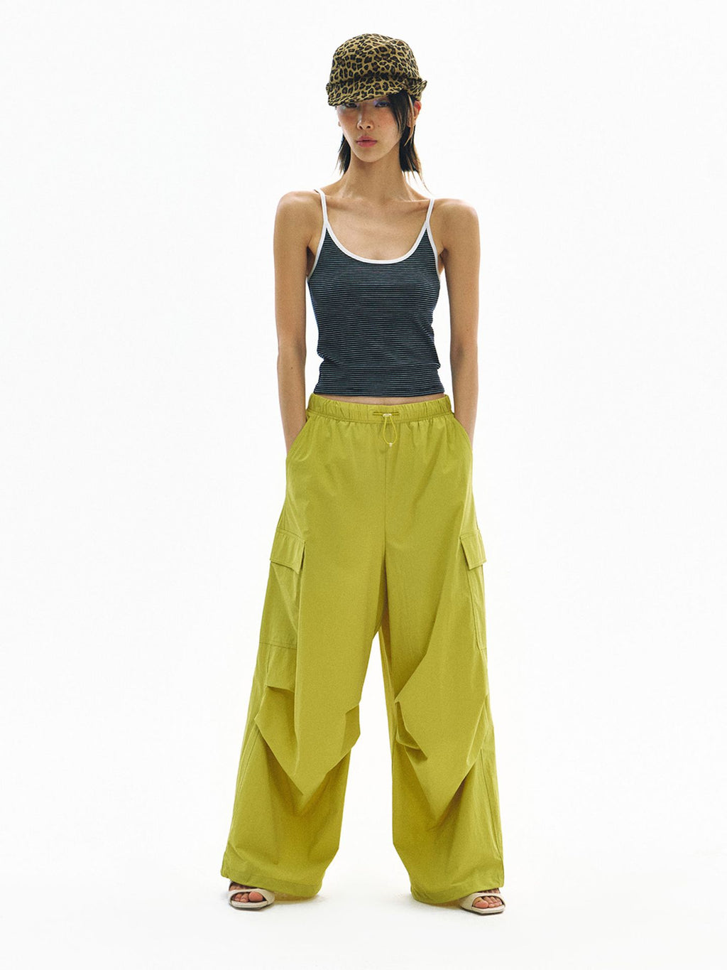 Cooling Sporty Elastic Waist Casual Pants
