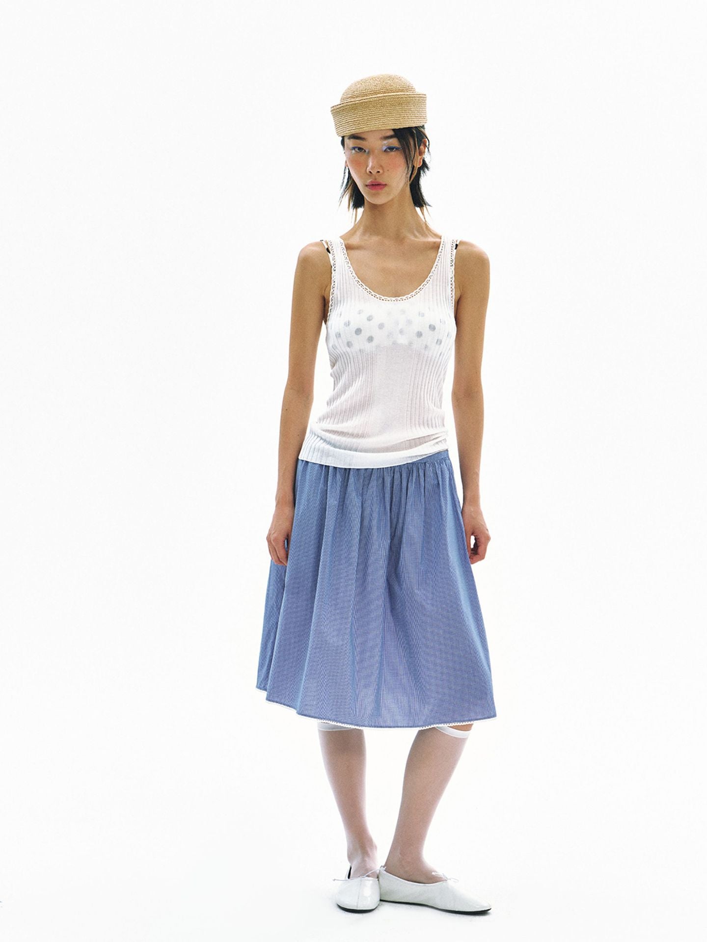 Crochet High Elasticity Tank Top